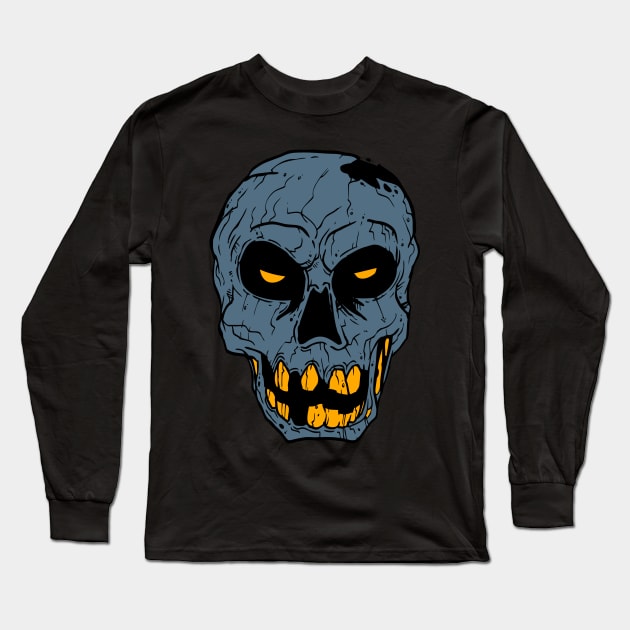 Skull Long Sleeve T-Shirt by Talonardietalon